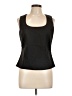 Boston Proper 100% Polyester Black Sleeveless Top Size 12 - photo 1