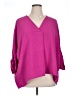 Entro Pink 3/4 Sleeve Blouse Size XL - photo 1