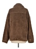 Very J 100% Polyester Brown Faux Fur Jacket Size L - photo 2