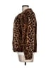 Assorted Brands 100% Polyester Animal Print Brown Faux Fur Jacket Size L - photo 5
