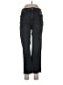 Zara Chevron-herringbone Black Jeans Size 10 - photo 1