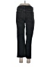 Zara Chevron-herringbone Black Jeans Size 10 - photo 2