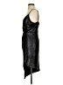 Boohoo 100% Polyester Metallic Silver Cocktail Dress Size 4 - photo 5