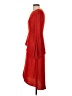 Maje 100% Polyester Red Cocktail Dress Size Sm (1) - photo 5