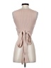 BCBGMAXAZRIA Tan Sleeveless Top Size XXS - photo 2