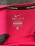 Nike 100% Recycled Polyester Pink Active T-Shirt Size XS - photo 7