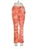 Coldwater Creek Paisley Orange Jeans Size 6 - photo 1