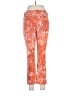 Coldwater Creek Paisley Orange Jeans Size 6 - photo 2