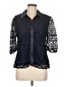 By Design 100% Polyester Black 3/4 Sleeve Blouse Size L - photo 1
