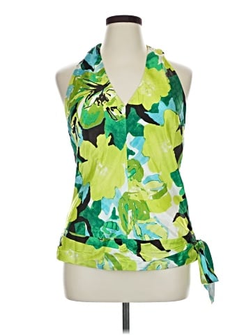 Banana Republic Factory Store Sleeveless Silk Top (view 1)