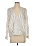 Vince Camuto 100% Polyester Polka Dots Ivory Long Sleeve Blouse Size S - photo 1