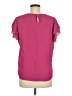 NY&C 100% Polyester Pink Short Sleeve Blouse Size M - photo 2