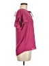 NY&C 100% Polyester Pink Short Sleeve Blouse Size M - photo 4