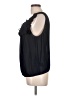 Leifnotes 100% Polyester Black Sleeveless Blouse Size 12 - photo 5