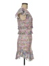 LoveShackFancy Floral Gray Cocktail Dress Size M - photo 4