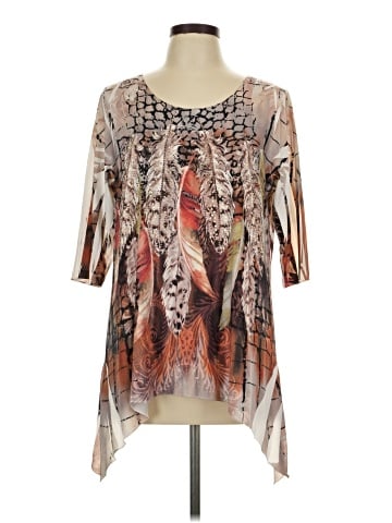 Jostar 3/4 Sleeve Blouse (view 1)