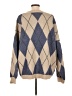 Emory Park Argyle Blue Pullover Sweater Size L - photo 2