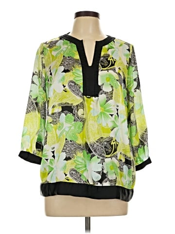 Essentials by Milano 3/4 Sleeve T-Shirt (view 1)