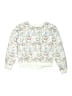Assorted Brands Floral White Sweatshirt Size 10 - photo 1