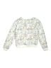 Assorted Brands Floral White Sweatshirt Size 10 - photo 2