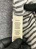 Max Studio Stripes Silver Long Sleeve Blouse Size S - photo 8