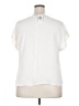 Torrid Ivory Short Sleeve Blouse Size 2X Plus (2) - photo 2