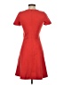 J.Crew Solid Red Casual Dress Size 0 - photo 2
