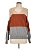 Unbranded Color Block Brown Pullover Sweater Size L - photo 1
