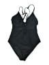 Unbranded Solid Black One Piece Swimsuit Size XS (estimated) - photo 1