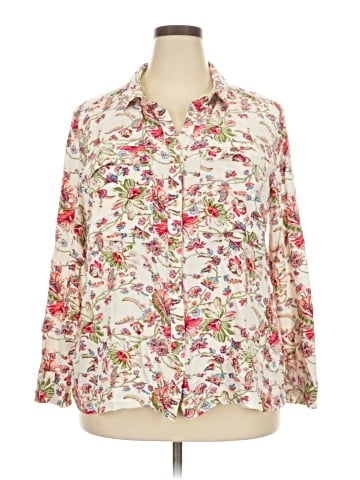 C. Wonder Long Sleeve Button-Down Shirt (view 1)