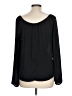 Eight Sixty 100% Polyester Black Long Sleeve Blouse Size L - photo 2