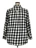 Old Navy 100% Cotton Checkered-gingham Black Long Sleeve Button-Down Shirt Size XXL - photo 2