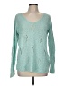 Cotton Country Teal Pullover Sweater Size M - photo 1