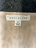 Socialite 100% Polyester Ivory Sleeveless Blouse Size M - photo 4