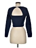 Sincerely Jules Blue Long Sleeve Top Size M - photo 2