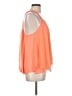 Elan 100% Polyester Orange Sleeveless Blouse Size L - photo 4