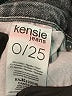 Kensie Chevron-herringbone Gray Jeans Size 25 waist - photo 7