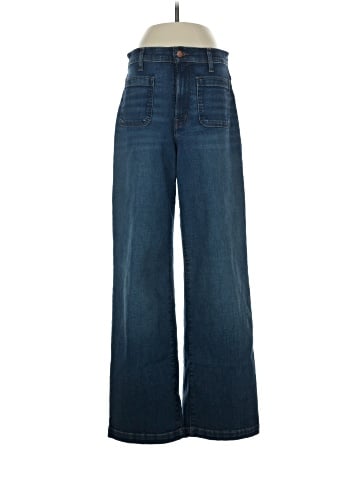 Madewell The Emmett Wide-Leg Jean in Allentown Wash: Patch Pocket Edition (view 1)