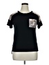 Haptics Black Short Sleeve Top Size XL (estimated) - photo 1