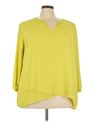 Karen Kane 3/4 Sleeve Blouse (view 1)