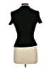 Forever 21 Black Short Sleeve Top Size L - photo 2