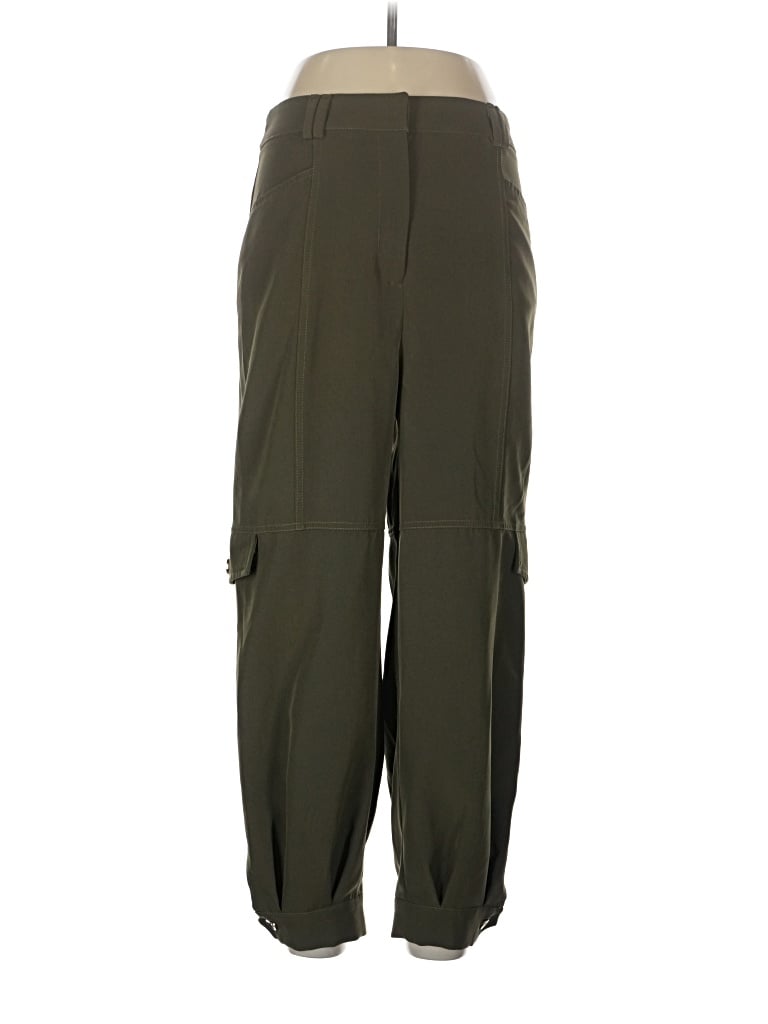 Pre-owned 7th Avenue Design Studio New York & Company Cargo Pants In Green