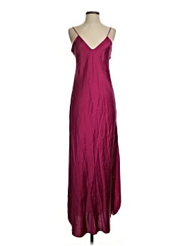 open lace back dress Blue and Red Heart Print Bias Silk Slip With Silk Rosette – Rodarte
