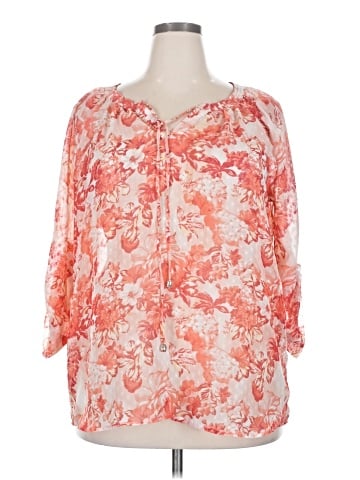 Verve 3/4 Sleeve Blouse (view 1)