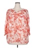 Verve Orange 3/4 Sleeve Blouse Size 2X (estimated) - photo 1
