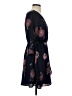 Collective Concepts 100% Polyester Floral Blue Casual Dress Size XS - photo 4