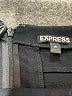 Express Solid Black Casual Skirt Size 10 - photo 4