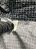 Unbranded 100% Cotton Tweed Gray Blazer Size L - photo 6