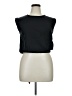Unbranded 100% Polyester Black Sleeveless Blouse Size XL - photo 1