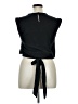 Unbranded 100% Polyester Black Sleeveless Blouse Size XL - photo 2